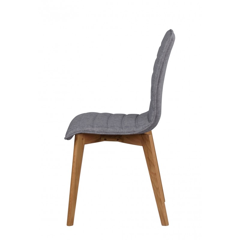 RO Gracy Chair Light Grey/Oak